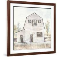 White Barn VI-Chris Paschke-Framed Art Print