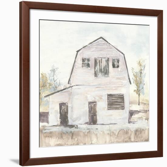 White Barn VI-Chris Paschke-Framed Art Print