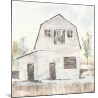 White Barn VI-Chris Paschke-Mounted Art Print