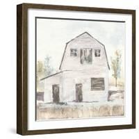 White Barn VI-Chris Paschke-Framed Art Print