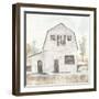 White Barn VI-Chris Paschke-Framed Art Print