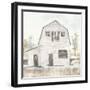 White Barn VI-Chris Paschke-Framed Art Print