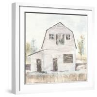 White Barn VI-Chris Paschke-Framed Art Print