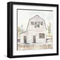 White Barn VI-Chris Paschke-Framed Art Print