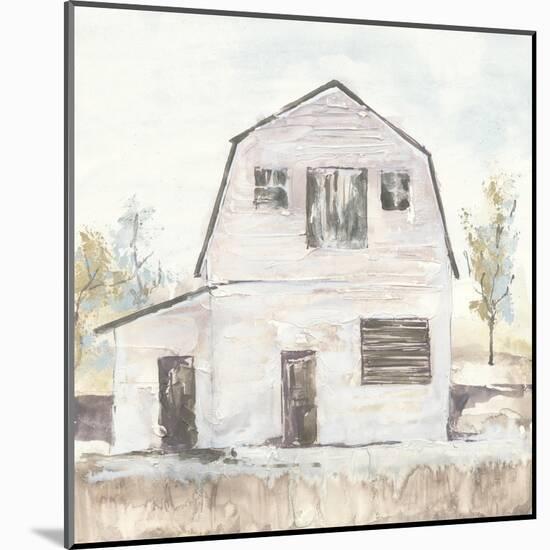 White Barn VI-Chris Paschke-Mounted Art Print