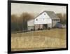 White Barn View I-Tim O'toole-Framed Art Print