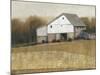 White Barn View I-Tim O'toole-Mounted Art Print