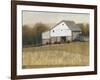 White Barn View I-Tim O'toole-Framed Art Print