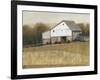 White Barn View I-Tim O'toole-Framed Art Print