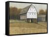 White Barn View II-Tim O'toole-Framed Stretched Canvas