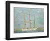 White Barque-Henry Scott Tuke-Framed Giclee Print