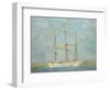 White Barque-Henry Scott Tuke-Framed Giclee Print