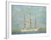 White Barque-Henry Scott Tuke-Framed Giclee Print