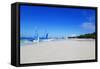 White Beach, Boracay Island, the Visayas, Philippines, Southeast Asia-Christian-Framed Stretched Canvas