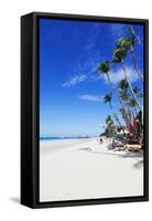 White Beach, Boracay Island, the Visayas, Philippines, Southeast Asia-Christian-Framed Stretched Canvas