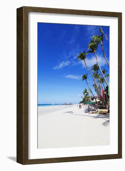 White Beach, Boracay Island, the Visayas, Philippines, Southeast Asia-Christian-Framed Photographic Print