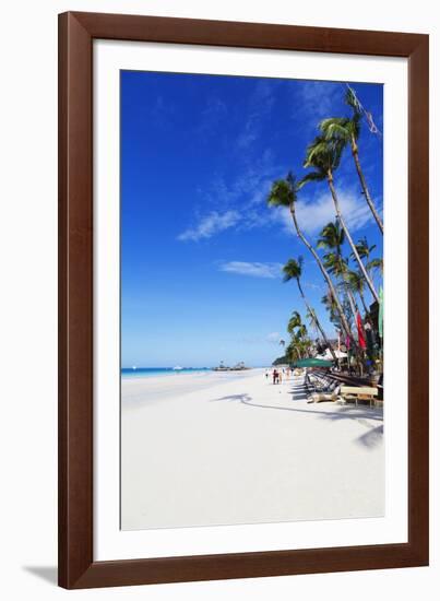 White Beach, Boracay Island, the Visayas, Philippines, Southeast Asia-Christian-Framed Photographic Print