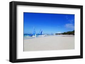 White Beach, Boracay Island, the Visayas, Philippines, Southeast Asia-Christian-Framed Photographic Print