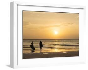 White Beach, Boracay, the Visayas, Philippines, Southeast Asia, Asia-Ben Pipe-Framed Photographic Print