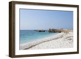 White Beach of is Arutas, Cabras, Sardinia, Italy-Guido Cozzi-Framed Photographic Print