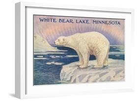 White Bear Lake, Minnesota-null-Framed Art Print