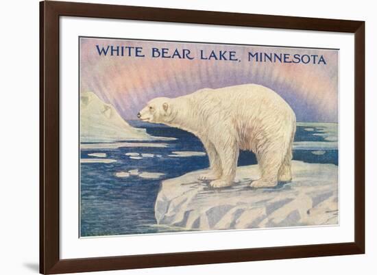 White Bear Lake, Minnesota-null-Framed Premium Giclee Print