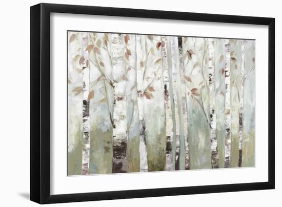 White Birch Forest-Allison Pearce-Framed Art Print