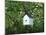 White Birdhouse-Anna Miller-Mounted Photographic Print