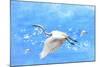 White Birds And Blue Sky-Ata Alishahi-Mounted Giclee Print