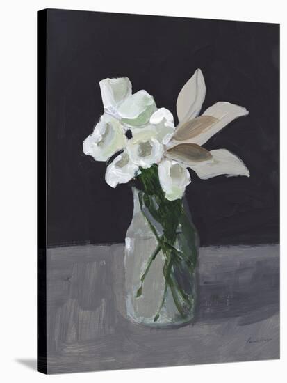 White Blooms-Pamela Munger-Stretched Canvas