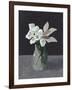 White Blooms-Pamela Munger-Framed Art Print