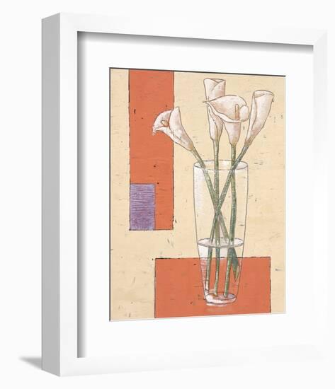 White Blossom II-Bjoern Baar-Framed Art Print