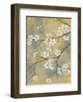 White Blossom III-Daphné B.-Framed Giclee Print