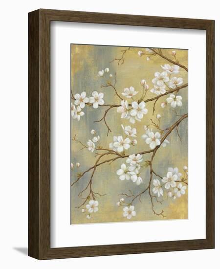 White Blossom III-Daphné B.-Framed Giclee Print