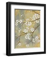 White Blossom III-Daphné B.-Framed Giclee Print