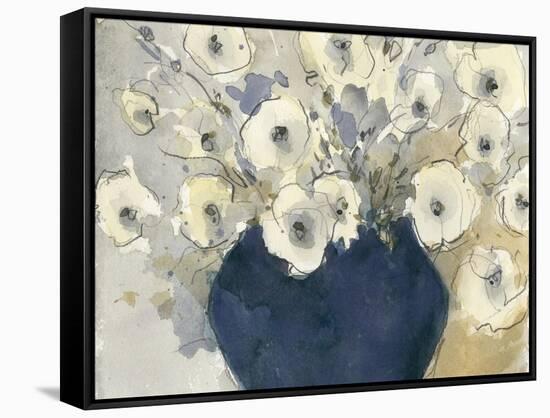 White Blossom Study II-null-Framed Stretched Canvas