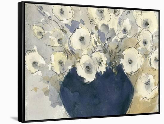 White Blossom Study II-null-Framed Stretched Canvas