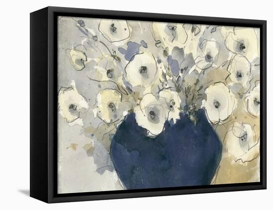 White Blossom Study II-null-Framed Stretched Canvas