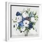 White-Blue Symphony-Asia Jensen-Framed Art Print