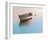 White Boat Reflection-Zhen-Huan Lu-Framed Art Print