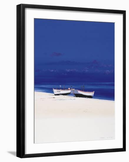 White Boats-Paul Evans-Framed Giclee Print
