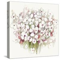 White Bouquet-Allison Pearce-Stretched Canvas