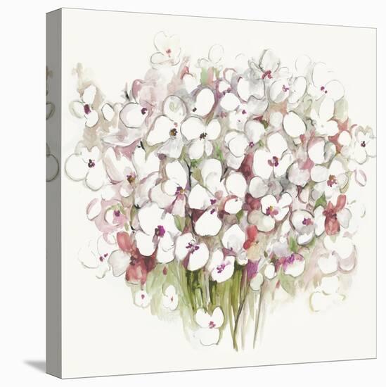 White Bouquet-Allison Pearce-Stretched Canvas