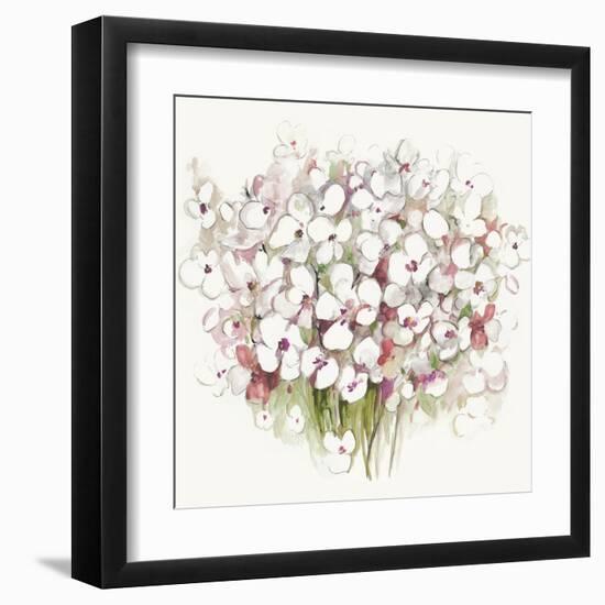 White Bouquet-Allison Pearce-Framed Art Print