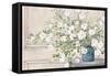 White Bouquet-Julia Purinton-Framed Stretched Canvas