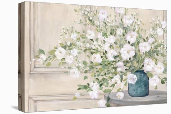 White Bouquet-Julia Purinton-Stretched Canvas