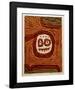 White-Brown Mask-Paul Klee-Framed Giclee Print