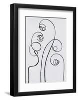 White Bryony-Karl Blossfeldt-Framed Art Print