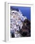 White Buildings in Oia Santorini, Athens, Greece-Bill Bachmann-Framed Photographic Print