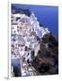 White Buildings in Oia Santorini, Athens, Greece-Bill Bachmann-Framed Photographic Print